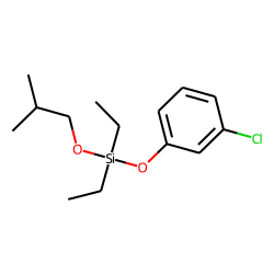 Silane, diethyl(3-chlorophenoxy)isobutoxy-