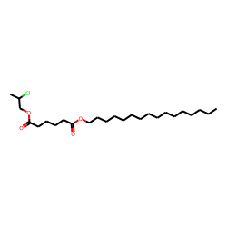 Adipic acid, 2-chloropropyl hexadecyl ester