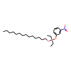 Silane, diethyl(3-nitrophenoxy)tetradecyloxy-