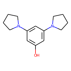 Phenol, 3,5-bis(1-pyrrolidinyl)-