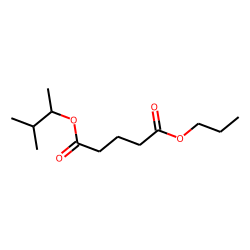 Glutaric acid, 3-methylbut-2-yl propyl ester