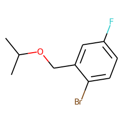 2-Bromo-5-fluorobenzyl alcohol, isopropyl ether