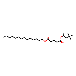 Glutaric acid, 4,4-dimethylpent-2-yl tetradecyl ester