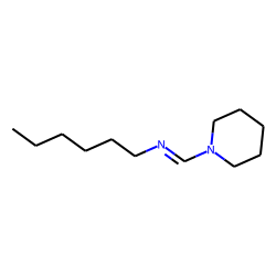 Methanimine, 1-(1-piperidinyl), N-hexyl