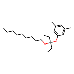 Silane, diethyl(3,5-dimethylphenoxy)nonyloxy-