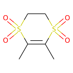 1,4-Dithiin, 2,3-dihydro-5,6-dimethyl-, 1,1,4,4-tetraoxide