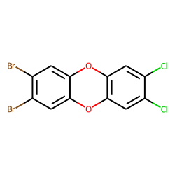2,3-dibromo,7,8-dichloro-dibenzo-dioxin