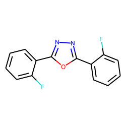 2,5-Bis(2-fluorophenyl)-1,3,4-oxadiazole