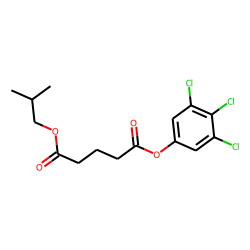 Glutaric acid, isobutyl 3,4,5-trichlorophenyl ester