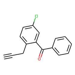 5-chloro-2-(2-propinyl)benzophenone (CPB)