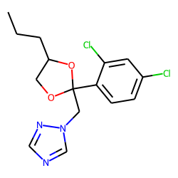 1-[[2-(2,4-dichlorophenyl)-4-propyl-1,3-dioxolan-2-yl]methyl]-1,2,4-triazole