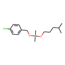 Silane, dimethyl(4-chlorobenzyloxy)isohexyloxy-