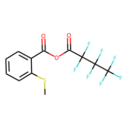 2-(Methylthio)benzoic heptafluorobutyric anhydride