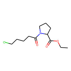 L-Proline, N-(5-chlorovaleryl)-, ethyl ester