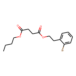 Succinic acid, 2-bromophenethyl butyl ester