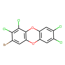 3-bromo-1,2,7,8-tetrachloro-dibenzo-p-dioxin
