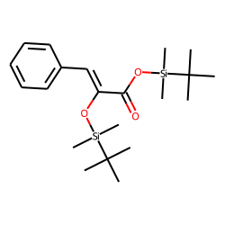 Phenylpyruvic acid, tert-butyldimethylsilyl ether, tert-butyldimethylsilyl ester