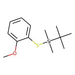 2-Methoxythiophenol, S-(tert-butyldimethylsilyl)-