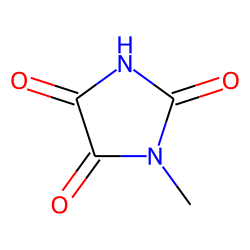 1-Methyl-2,4,5-trioxoimidazolidine
