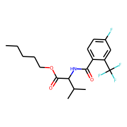 L-Valine, N-(4-fluoro-2-trifluoromethylbenzoyl)-, pentyl ester