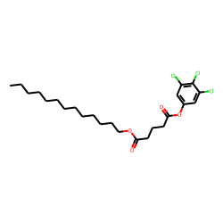 Glutaric acid, 3,4,5-trichlorophenyl tridecyl ester