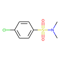 Benzenesulfonamide, 4-chloro-N,N-dimethyl-