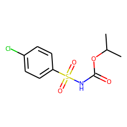 Isopropyl (4-chlorophenyl)sulfonylcarbamate