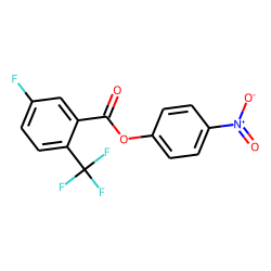 5-Fluoro-2-trifluoromethylbenzoic acid, 4-nitrophenyl ester