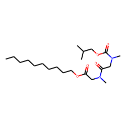 Sarcosylsarcosine, N-isobutoxycarbonyl-, decyl ester