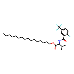 L-Valine, N-(2-fluoro-5-trifluoromethylbenzoyl)-, hexadecyl ester