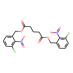 Glutaric acid, di(2-nitro-3-chlorobenzyl) ester