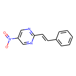Pyrimidine, 5-nitro-2-styryl-