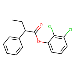 Butyric acid, 2-phenyl-, 2,3-dichlorophenyl ester
