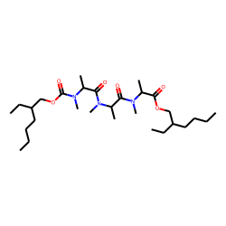 DL-Alanyl-DL-alanyl-DL-alanine, N,N',N''-trimethyl-N''-(2-ethylhexyloxycarbonyl)-, 2-ethylhexyl ester