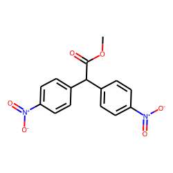bis-(4-Nitrophenyl)acetic acid, methyl ester