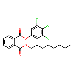 Phthalic acid, octyl 3,4,5-trichlorophenyl ester