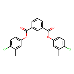 Isophthalic acid, di(4-chloro-3-methylphenyl) ester