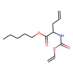 2-Aminopent-4-enoic acid, N-vinyloxycarbonyl-, pentyl ester
