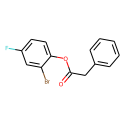Phenylacetic acid, 2-bromo-4-fluorophenyl ester