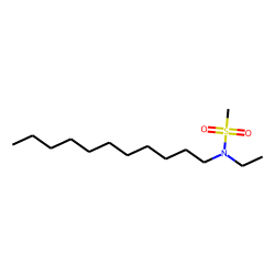 Methylsulphonamide, N-ethyl-N-undecyl-