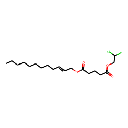Glutaric acid, dodec-2-en-1-yl 2,2-dichloroethyl ester