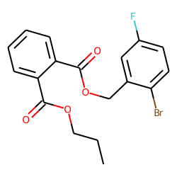 Phthalic acid, 2-bromo-5-fluorobenzyl propyl ester