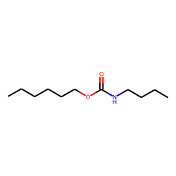 Carbonic acid, monoamide, N-butyl-, hexyl ester