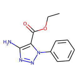 Triazole-4-carboxylic acid, 3h-1,2,3-, 5-amino-3-phenyl-, ethyl ester