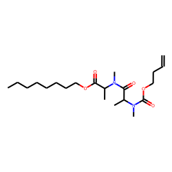 DL-Alanyl-DL-alanine, N,N'-dimethyl-N'-(byt-4-en-1-yloxycarbonyl)-, octyl ester