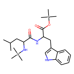 Leu-Trp, N-trimethylsilyl-, trimethylsilyl ester