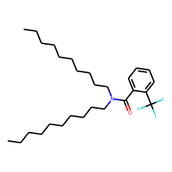 Benzamide, N,N-didecyl-2-trifluoromethyl-
