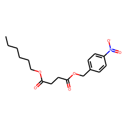 Succinic acid, hexyl 4-nitrobenzyl ester