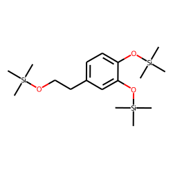 Ethanol, (2-(3,4-dihydroxyphenyl)-, tris(trimethylsilyl)-