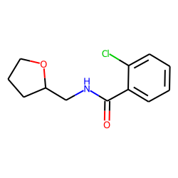 Benzamide, N-tetrahydrofurfuryl-2-chloro-